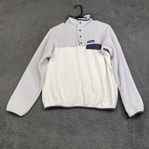 Patagonia Synchilla Womens T Snap Pullover Fleece Jacket 25455 SEE